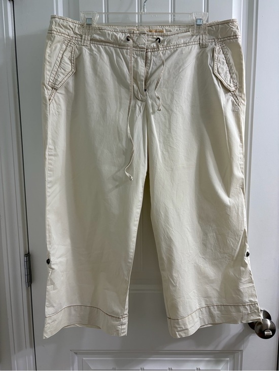 J. Crew Pants - J. Crew Cream Chino City Fit Pants Cropped Vintage Y2K Size 12